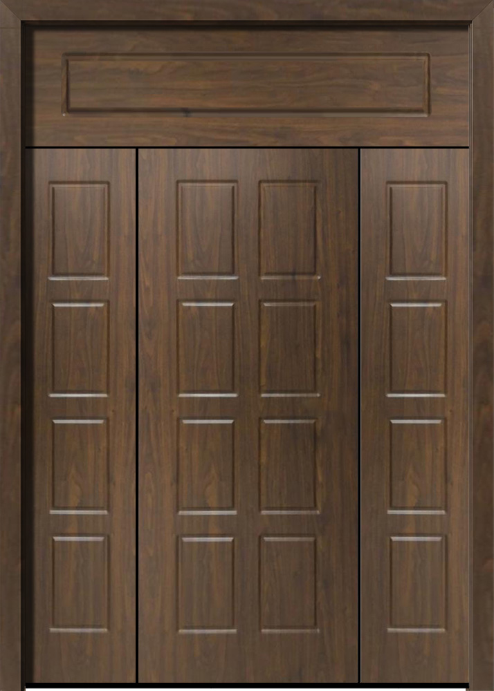 Экошпон с фрезеровкой мореная береза ZB 088-2 ДСФББ