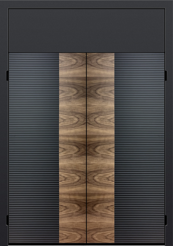 Эмаль с фрезеровкой 17.01 Ral 9005 ДСФ