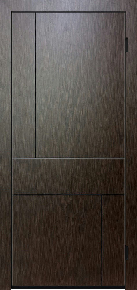 Шпон с фрезеровкой ЖК Оникс делюкс дуб шоколадный