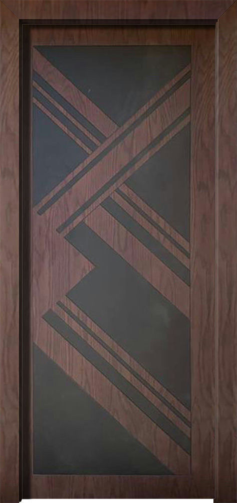 Шпон комбинированная панель дуб какао и дуб черный жемчуг