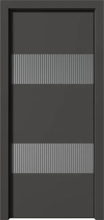 Экошпон с фрезеровкой дуб фактурный белый 8029 Nova 3ПГ
